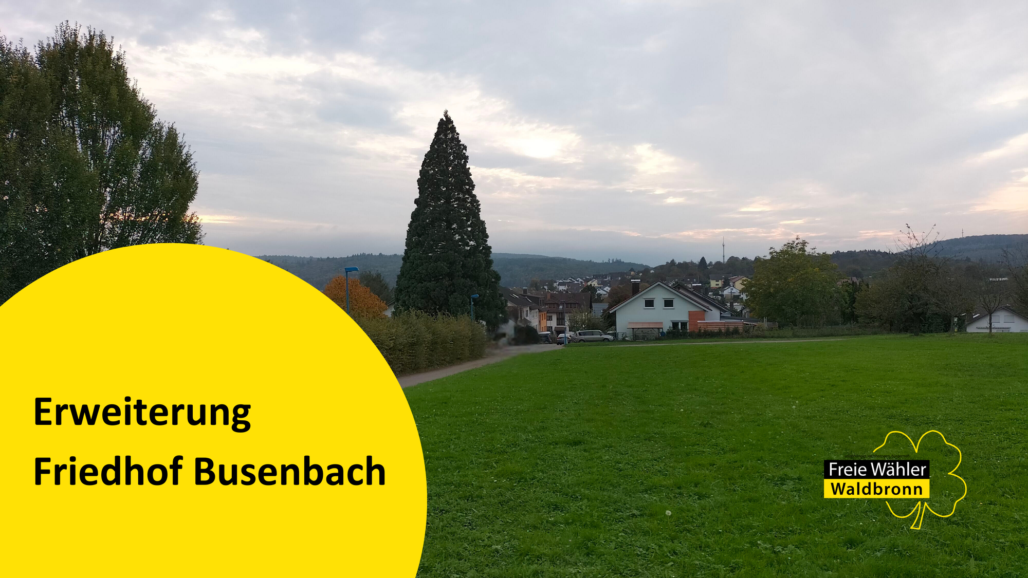 AUT : Beratungen über Friedhofserweiterung Busenbach
